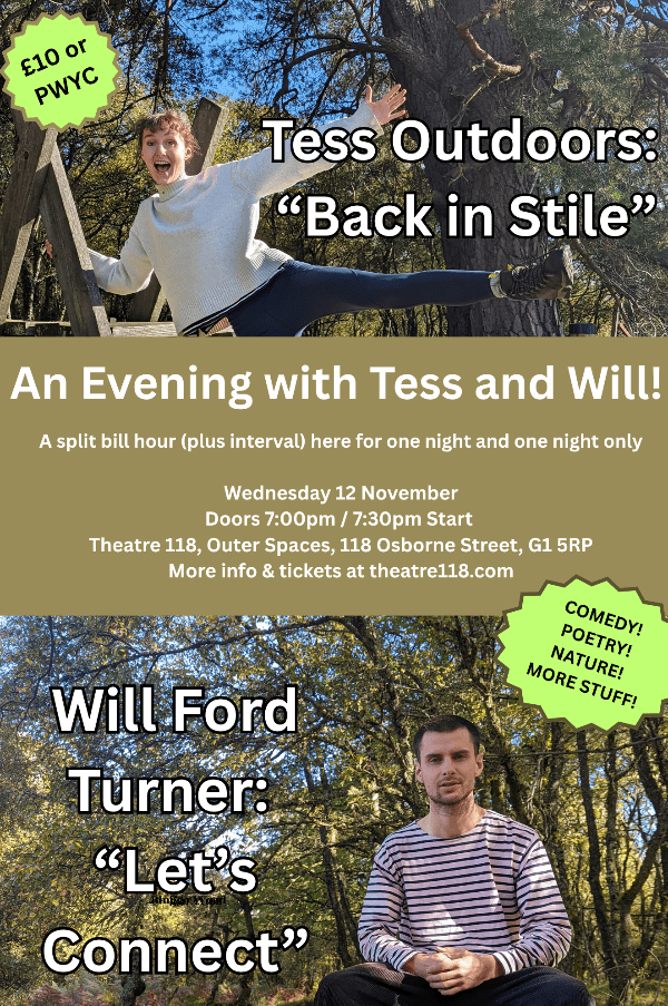An Evening with Tess and Will!